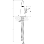 Robinet de lavabo GESSI Cono
