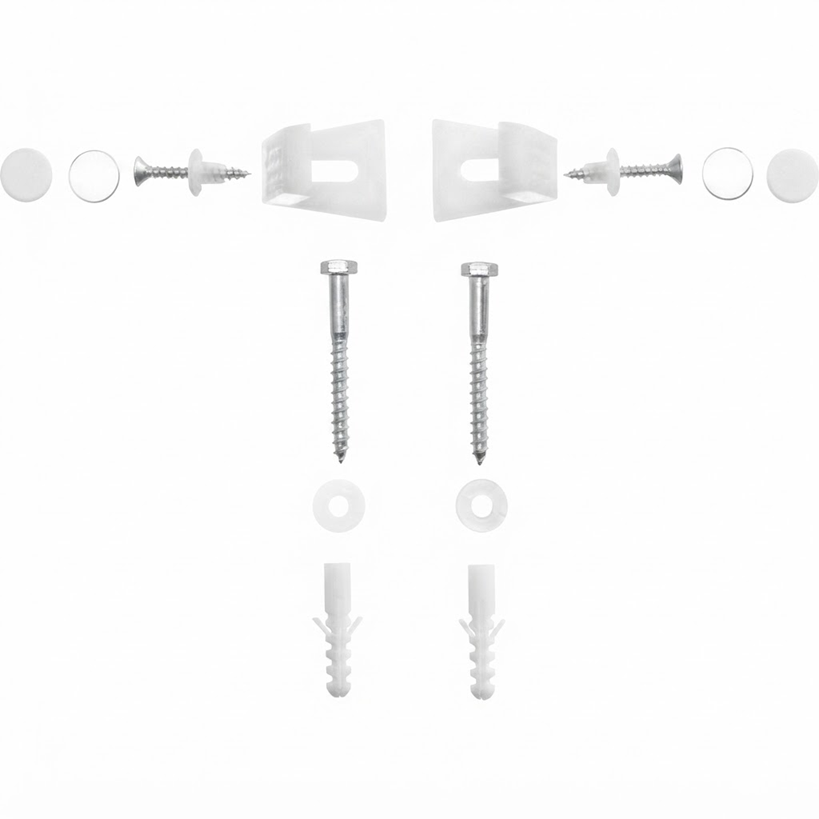 Kit de fixation DURAVIT pour WC sur pied, bidet et urinoir