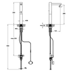 Robinet de lavabo automatique VITRA Origin