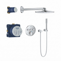 Ensemble de douche thermostatique encastré GROHE Grohtherm SmartControl Perfect avec Rainshower SmartActive 310