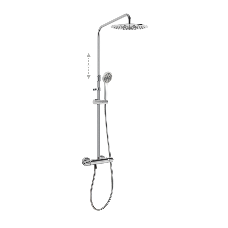 Colonne de douche thermostatique TRES