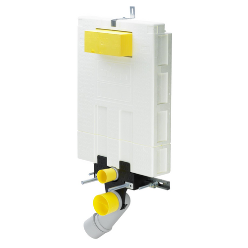 Bâti-support WC Viega Mono + plaque de commandeen verre Visign for More 100 Sensitive