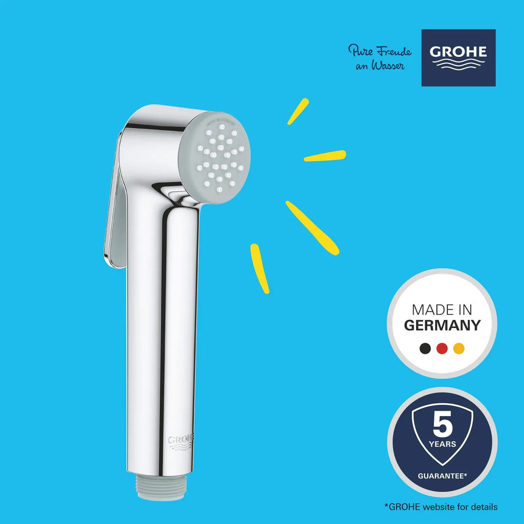 Douchette WC GROHE Vitalio Trigger Spray 30 avec support