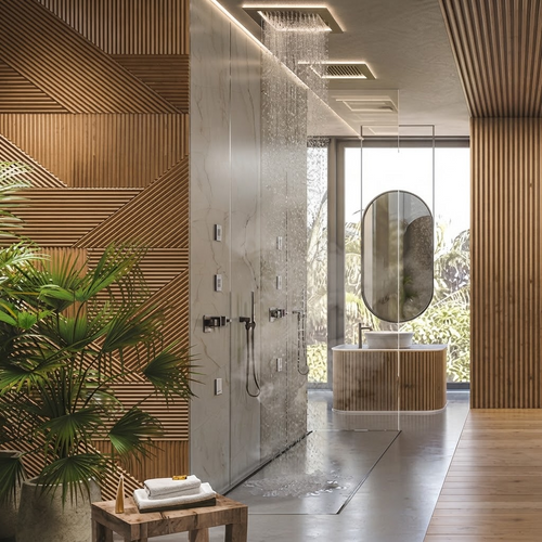 Douche de tête encastrée au plafond BOSSINI Dream Cube