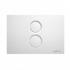 Plaque de commande WC VITRA Twin O