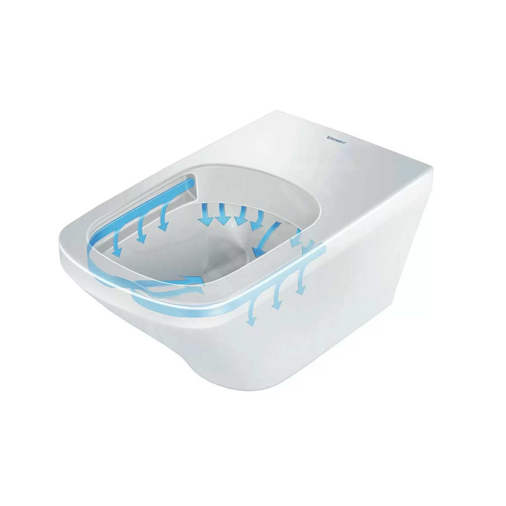WC à poser DURAVIT P3 Comforts avec SensoWash Slim
