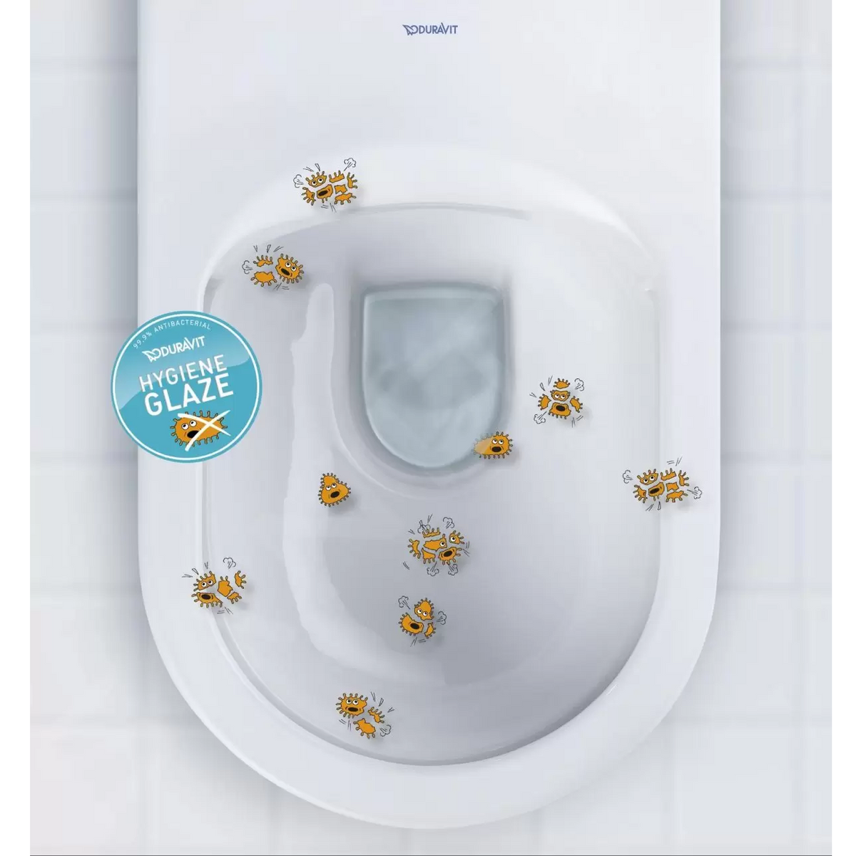 WC à poser DURAVIT P3 Comforts avec SensoWash Slim